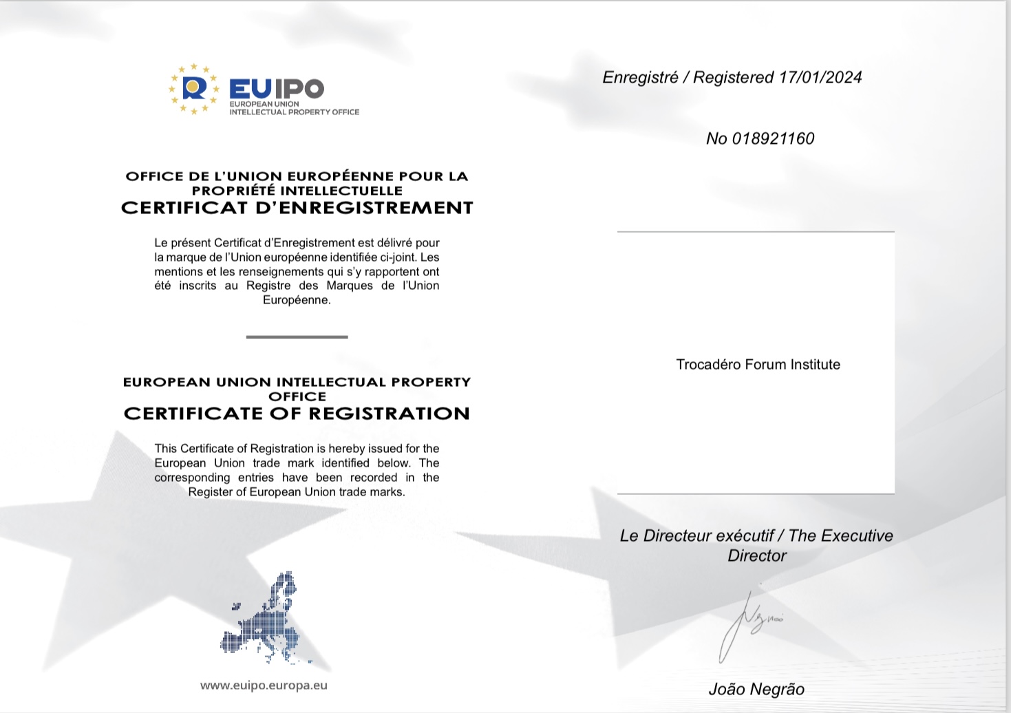 EUIPO registered !