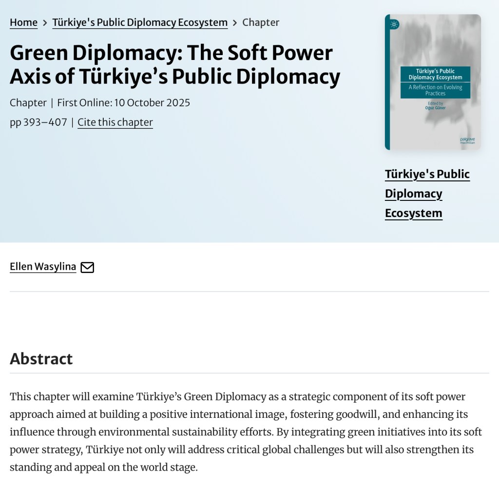 Green Diplomacy